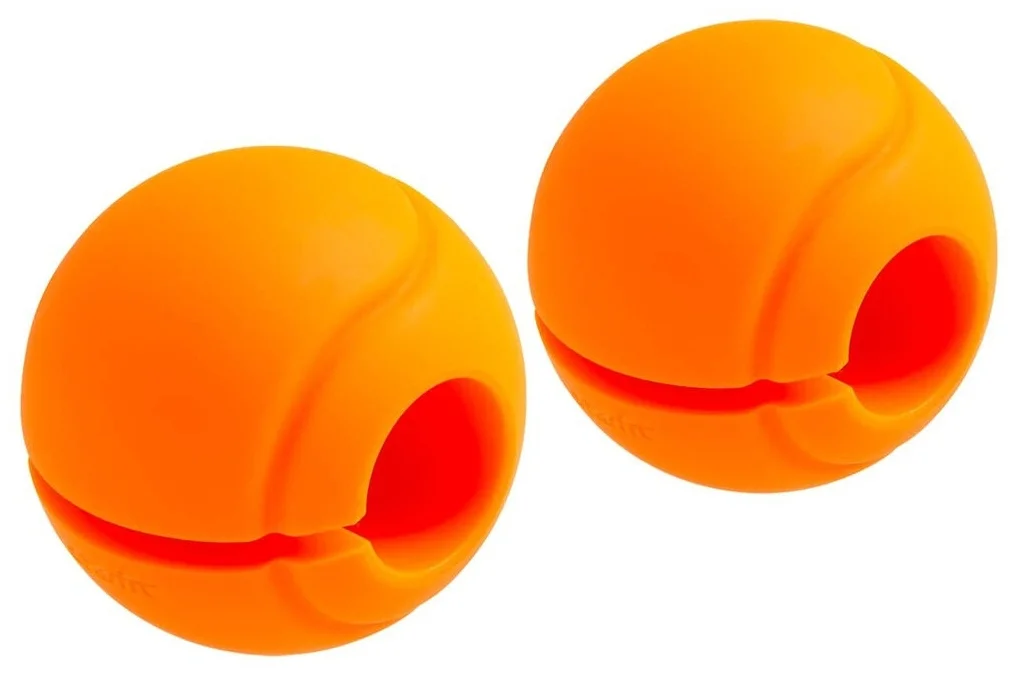 Фото Расширители хвата StarFit BB-111 d-25 мм сфера оранжевый (2 шт) УТ-00016680 со склада магазина СпортСЕ
