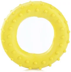 Фото Эспандер-кольцо кистевой 10 кг массажный желтый ЭРКМ-10 со склада магазина СпортСЕ
