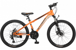 Велосипед TechTeam Storm 24" оранжевый