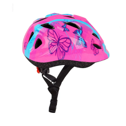 Шлем Butterfly с регулировкой размера (50-57) розовый