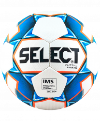 Мяч футзальный Select Futsal Mimas IMS №4 белый/синий/оранжевый 852608