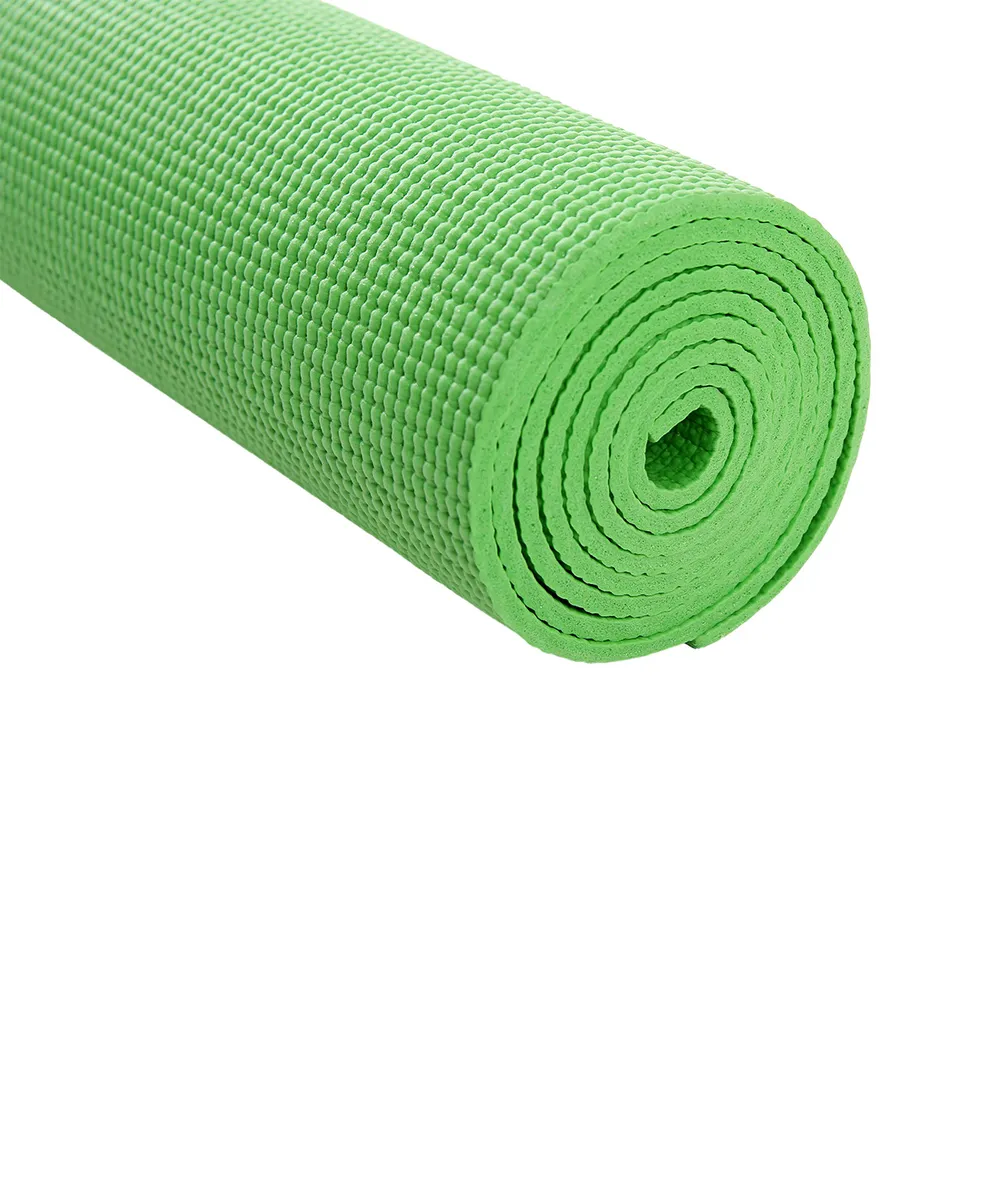 Фото Коврик для йоги StarFit FM-101 PVC 173x61x0,5 см зеленый УТ-00018901 со склада магазина СпортСЕ
