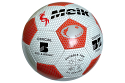 Мяч футбольный Meik-3009 R18022-2-слоя PVC 1.6 300 гр 10014355