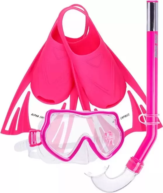 Фото Набор для плавания Alpha Caprice MSF-1045S37F63 (M (30-34)) pink со склада магазина СпортСЕ