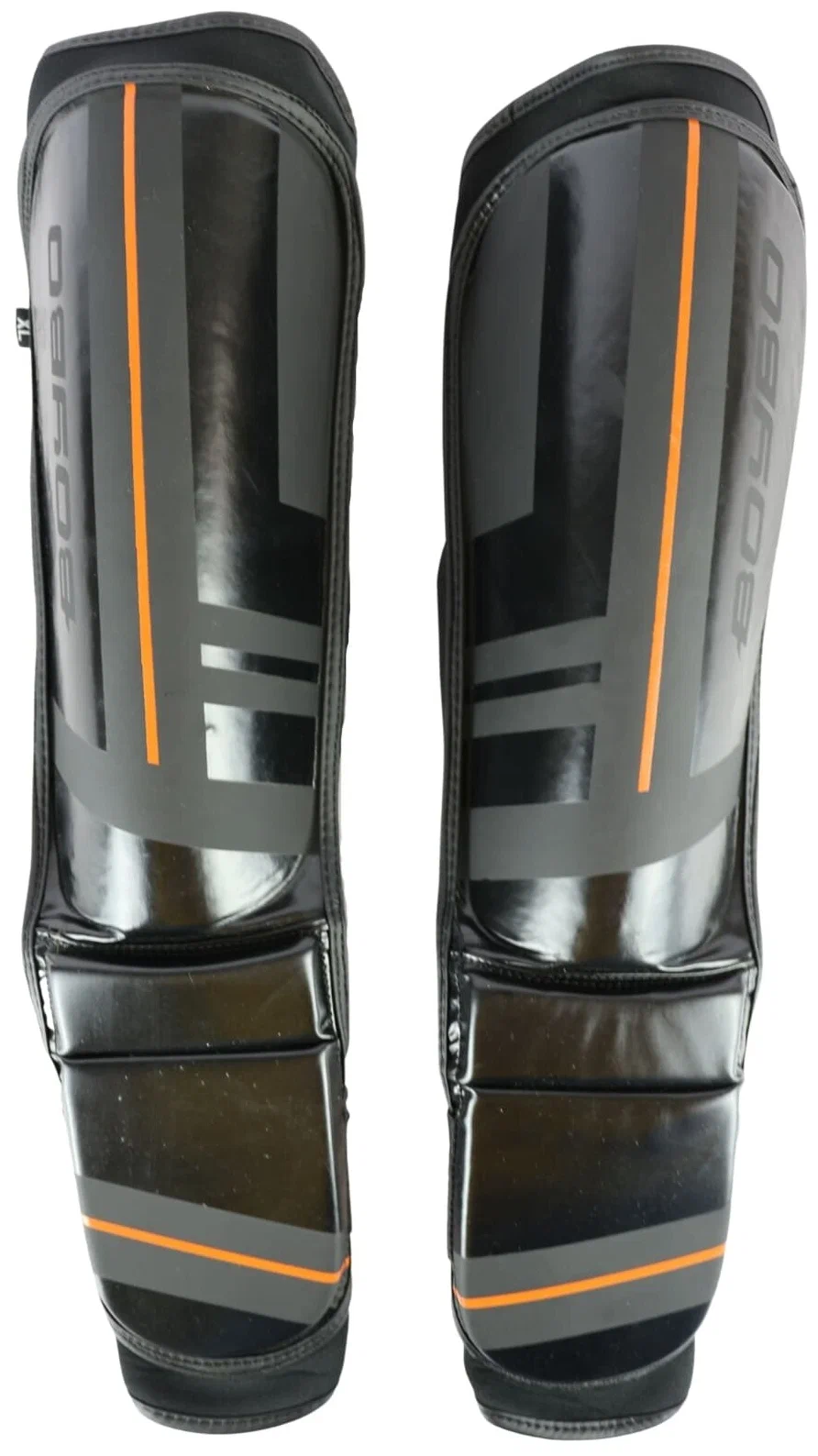 Фото Защита голени и стопы BoyBo B-series черно-оранжевый со склада магазина СпортСЕ