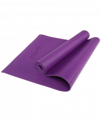 Коврик для йоги StarFit FM-103 PVC HD 173x61x0,6 см фиолетовый УТ-00016639