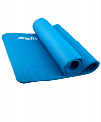 Коврик для йоги StarFit FM-301 NBR 183x58x1,2 см синий УТ-00007251