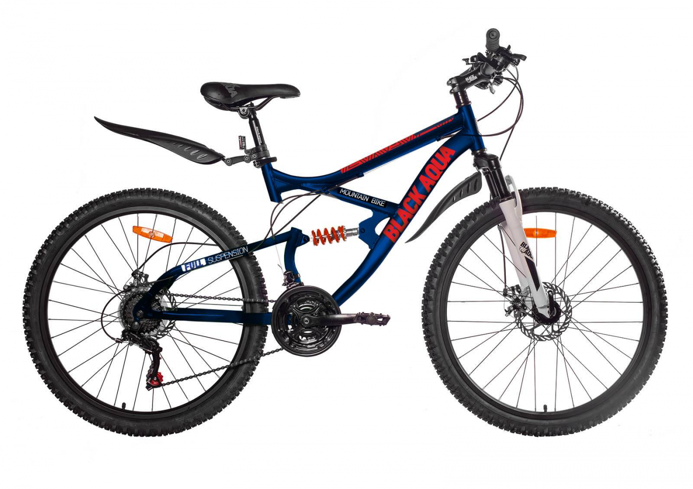 Фото Велосипед Black Aqua Mount 1681 D matt 26" темно-синий GL-315D со склада магазина СпортСЕ