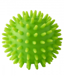 Мяч массажный 7 см BaseFit GB-601 зеленый УТ-00019759