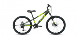 Велосипед Altair AL 24 D (2022) зеленый RBK22AL24189