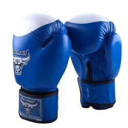 Перчатки боксерские Roomaif RBG-100 Dyex синие
