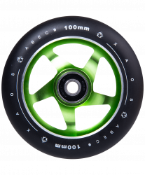Колесо для самоката Xaos Mincer Green 100 мм УТ-00018852