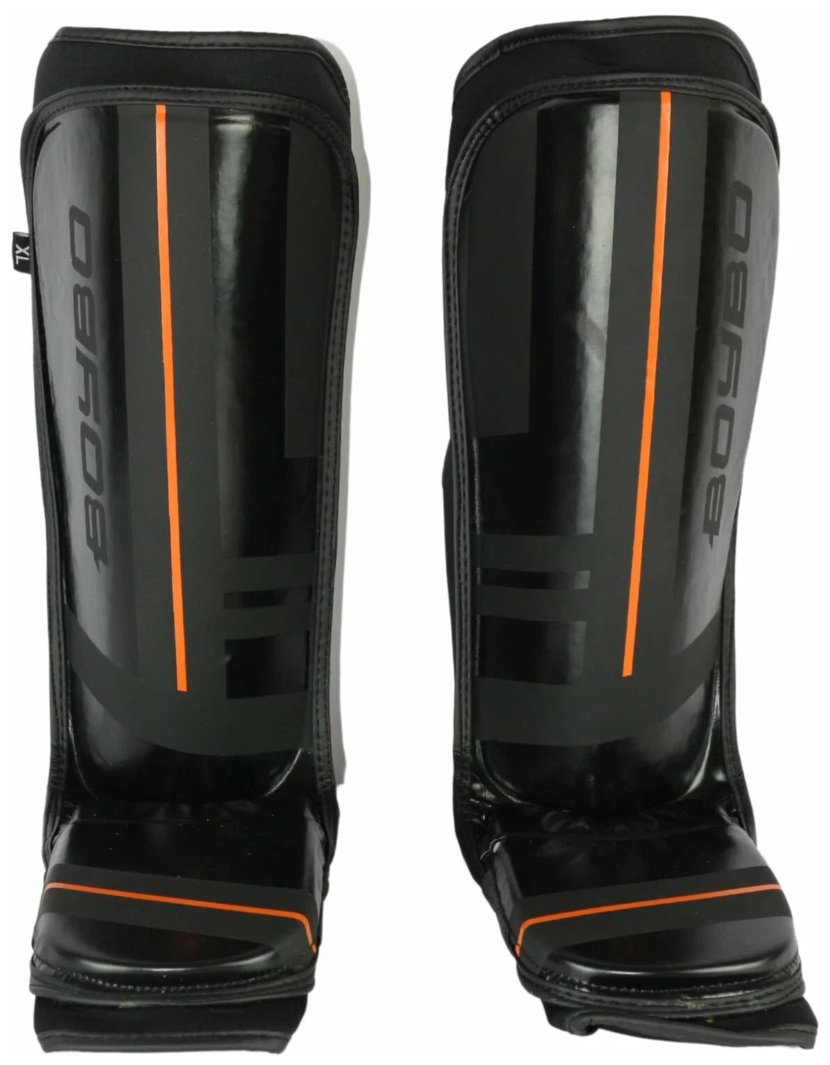 Фото Защита голени и стопы BoyBo B-series черно-оранжевый со склада магазина СпортСЕ