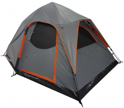 Палатка 63310A Happy Home серый и оранжевый